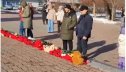Krasnoyarskdakı soydaşlarımız  “Crocus City Hall”da baş vermiş terror qurbanlarını anıblar