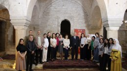 Beynəlxalq Mədəni İrs Ustad Məktəbində &ldquo;Xalq sənətkarlığı və təsviri-dekorativ sənət&rdquo; tematik qrupu üzrə dərslər keçirilib