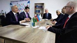 Baş katib Azər Allahverənov Türk Strateji Düşünmə Mərkəzinin nümayəndə heyəti ilə görüşüb