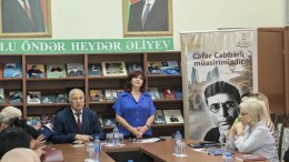 Bakıda Cəfər Cabbarlının bədii irsinin təbliği məqsədi ilə 2 yeni kitabın təqdimatı keçirilib

