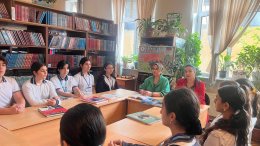 225 saylı tam orta məktəbdə 18 Oktyabr &ndash; Müstəqilliyin Bərpası Günü qeyd olunub