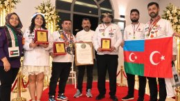 Azərbaycanı Təmsil Edən Beynəlxalq Şeflər Liqası Türkiyədə Beş Mükafata Layiq Görülüb