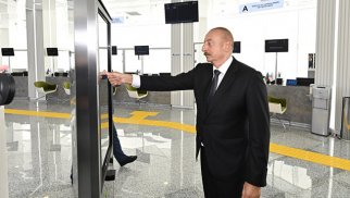Prezident Sumqayıtda tədbirlərə qatıldı - Fotolar
