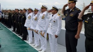 Azərbaycan Hərbi Dəniz Qüvvələrinin gəmiləri Rusiya Federasiyasında səfərdədir