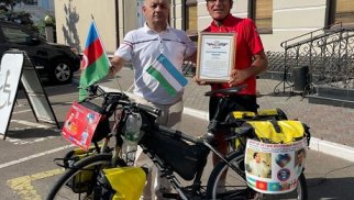 Müslüm Maqomayevin 80 illik yubileyinə həsr olunan velosiped yürüşünə başlanılıb