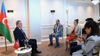 Xarici işlər naziri Ceyhun Bayramov Türkiyənin aparıcı media orqanlarına müsahibə verib
