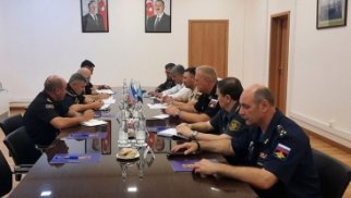 “Dəniz kuboku” müsabiqəsində iştirak edən komandaların rəhbər heyətləri ilə görüş keçirilib