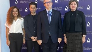 Latviyanın Azərbaycandakı səfiri Nizami Gəncəvi Beynəlxalq Mərkəzində olub