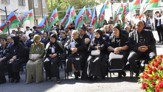 Nərimanov rayonunda şəhidlərin xatirəsi anıldı