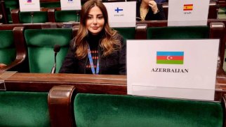 Əminə Ağazadə ATƏT PA-da Azərbaycan və Ermənistan arasındakı münasibətlərin cari vəziyyətindən danışıb