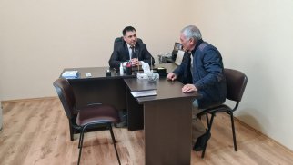 Əliabbas Salahzadə seçiciləri ilə görüş keçirib