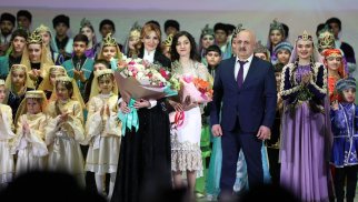 Krasnoyarskda “Odlar yurdu” xalq ansamblının 15 illiyi münasibəti ilə konsert olub