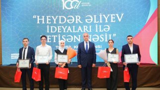 Binəqədidə “Heydər Əliyev ideyaları ilə yetişən nəsil” adlı təhsil konfransı keçirilib