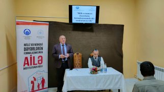 “Milli və mənəvi dəyərlərin formalaşmasında ailə institutunun rolu” layihəsi çərçivəsində yekun tədbir keçirilib