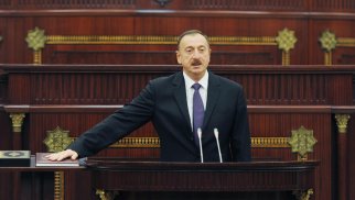 "Azərbaycan xalqı Prezident İlham Əliyevin rəhbərliyi ilə daha böyük gələcəyə və yeni uğurlara doğru inamla irəliləyir"