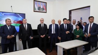 Özbəkistanda Üzeyir Hacıbəylinin 140 illik yubileyi münasibətilə auditoriya açılıb
