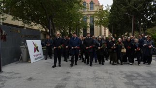 Yasamal rayon ictimaiyyəti 27 sentyabr – Anım günündə şəhidləri yad edib