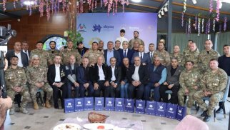 "Dayaq" təşkilatı “8 noyabr Zəfər Bayramı” ilə əlaqədar ziyafət verdi