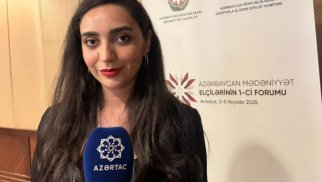 Ayan Məmmədli: Bu forum mədəniyyət adamları üçün mühüm platformadır