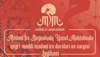 Qeyri-maddi mədəni irs üzrə layihə əsaslı dərs proqramları hazırlanıb