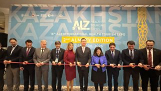 Almatıda keçirilən II Qazaxıstan Beynəlxalq Sağlamlıq Turizmi Sərgisində Azərbaycan geniş tərkibdə təmsil olunub