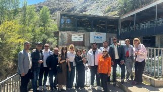 
Elazığda &ldquo;Uluslararası Sağlık Turizmi Zirvesi&rdquo;ndən sonra qonaqlar Çır-Çır şəlaləsini ziyarət ediblər -FOTOLAR