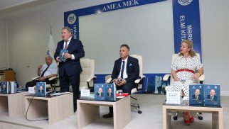 AMEA-da Jalə Cəfərovanın &ldquo;Nə yaxşı ki, atam sənsən&rdquo; kitabının təqdimatı keçirilib