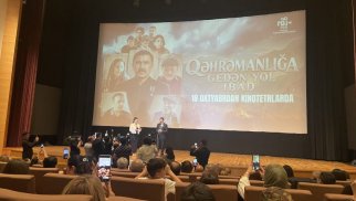 Milli Qəhrəman İbad Hüseynov haqqında növbəti filmin təqdimatı olub