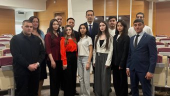 Azərbaycanın Rusiyadakı səfiri Rəhman Mustafayev Sibir Federal Universitetində tələblərlə görüşüb