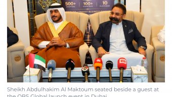 OBS Global Launches in Dubai With Ribbon-Cutting Involving 103 Nationalities